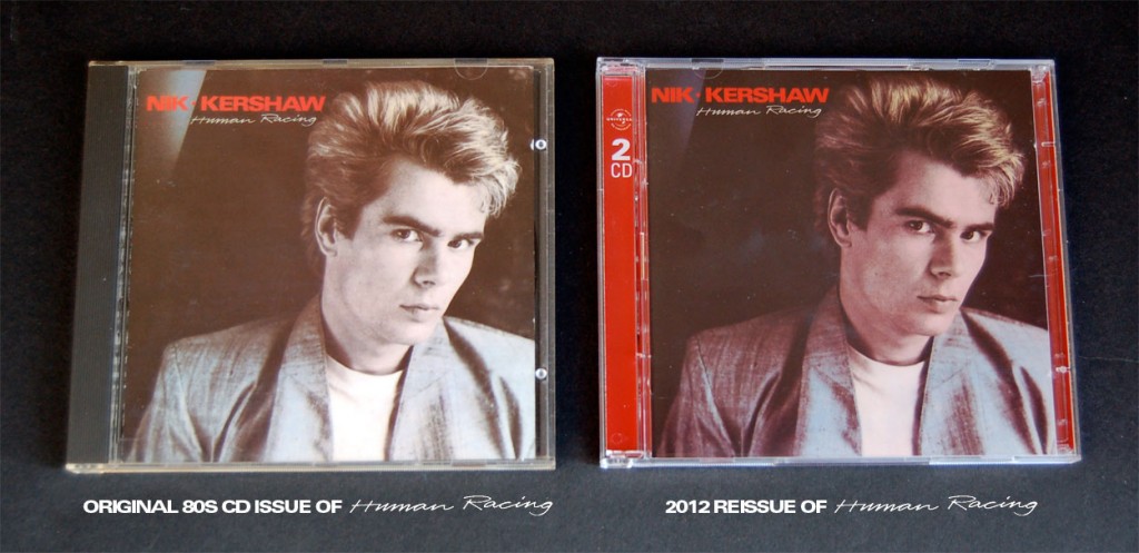 Nik Kershaw / Human Racing 2CD Reissue vs Original CD