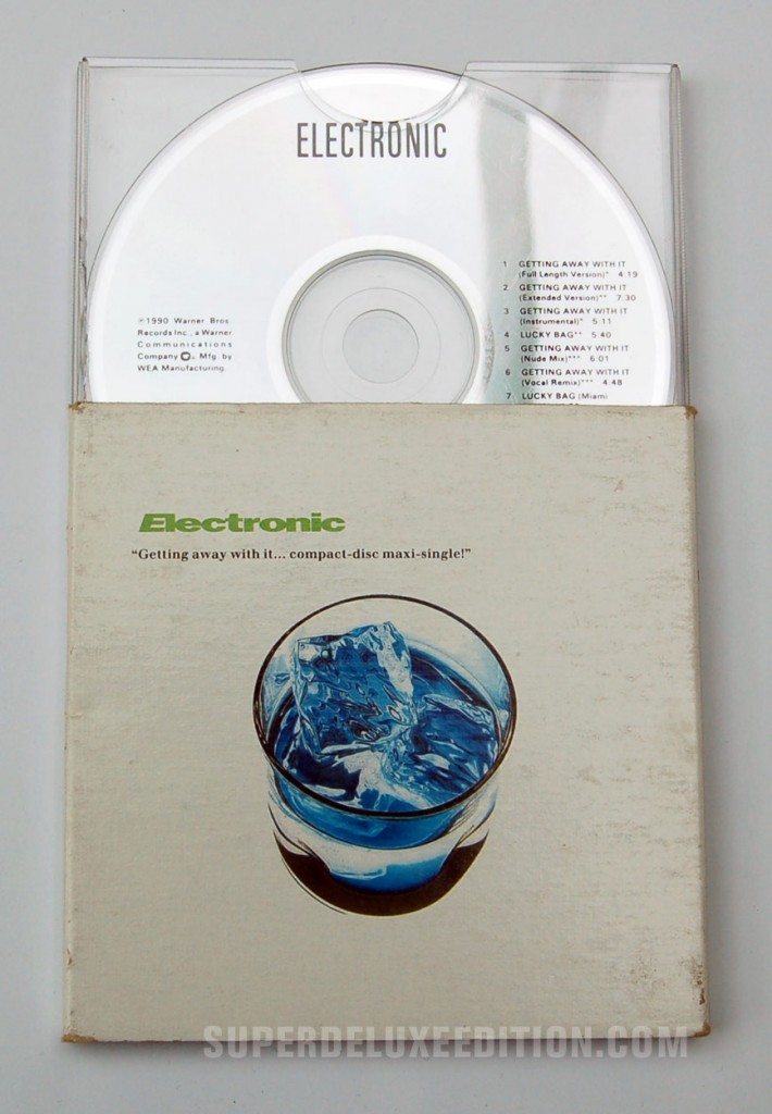 Electronic / Getting Away With It CD Single