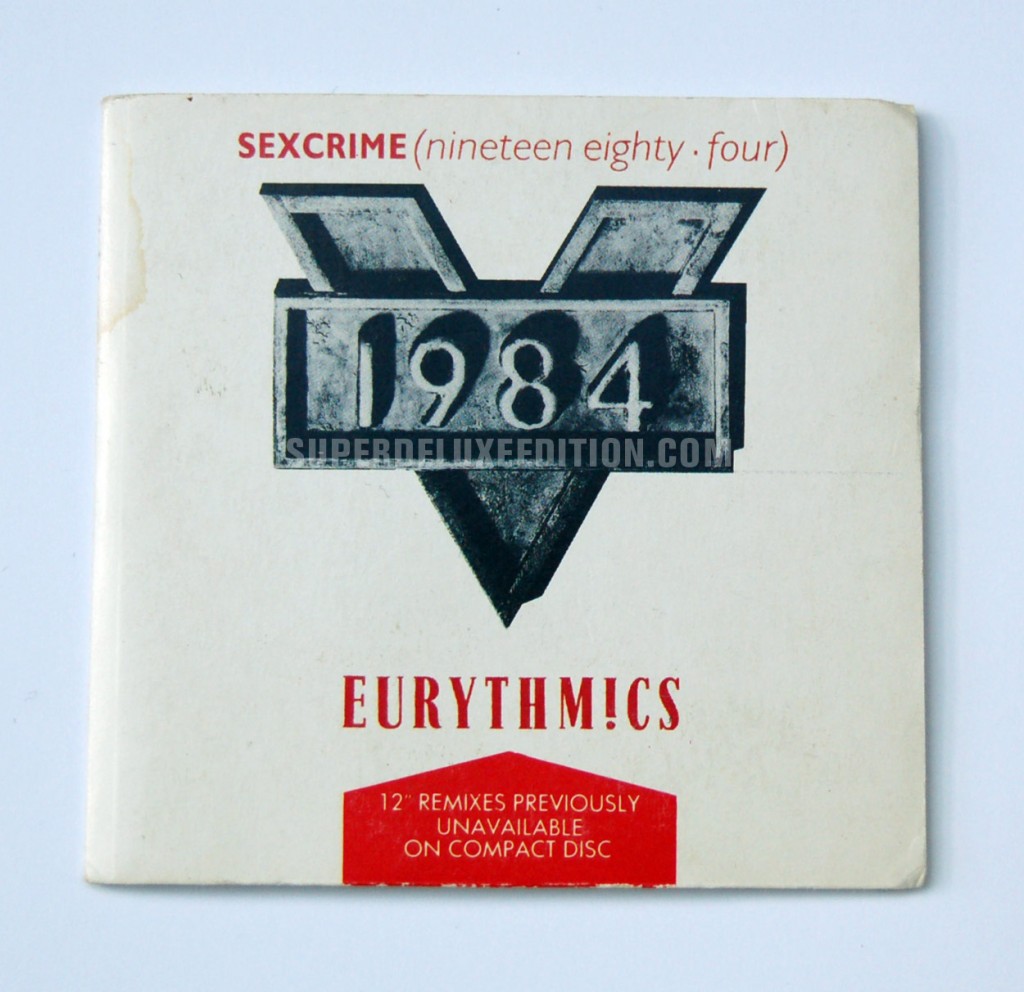 Eurythmics / Sexcrime • 1984 CD Single