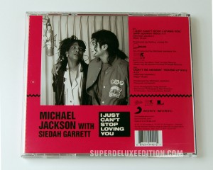 Michael Jackson / I Just Can't Stop Loving You reissue