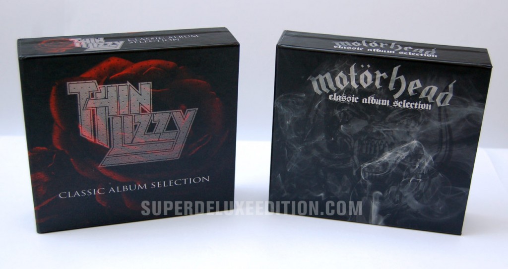 Thin Lizzy & Motorhead Classic Album Selection box sets