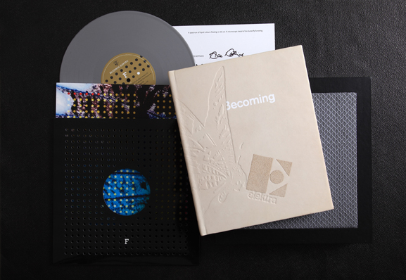 Becoming Elektra / Hand crafted limited edition book with 10" vinyl