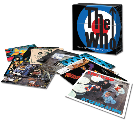The Who / The Studio Albums vinyl box set