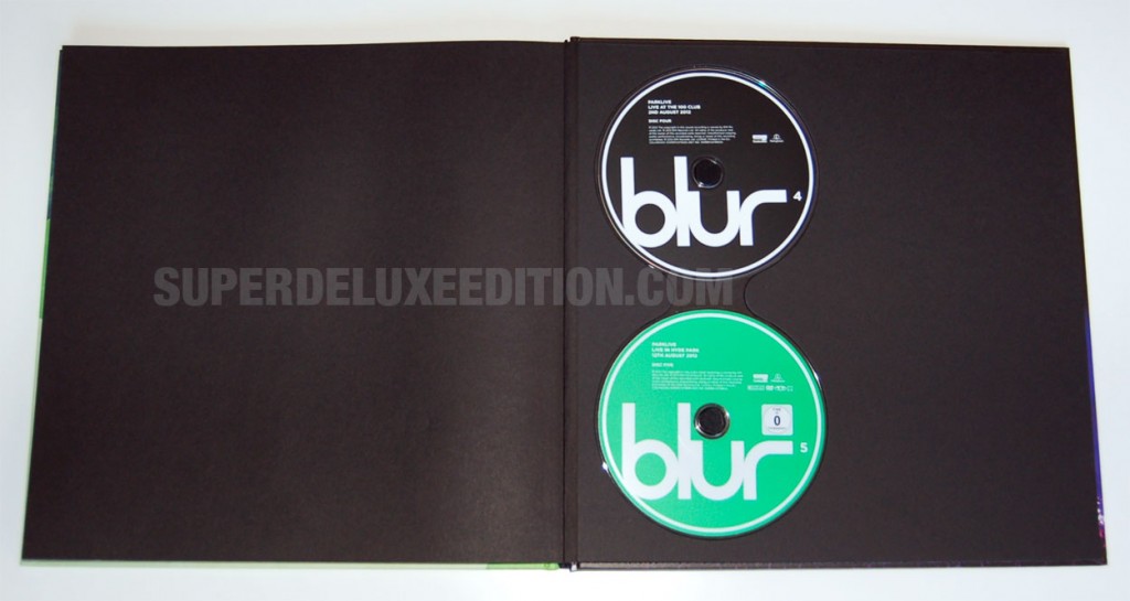 FIRST PICTURES / Blur Parklive 5-disc book edition