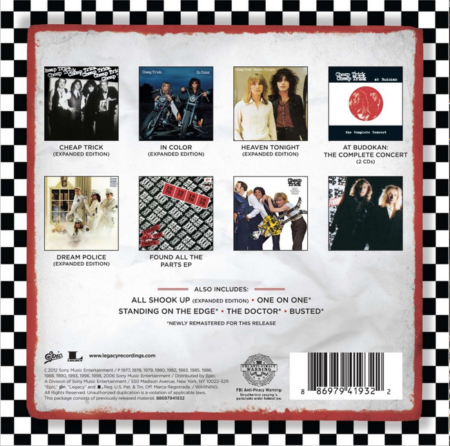 Cheap Trick / The Complete Epic Albums Collection Cheap Trick / The Complete Epic Albums Collection