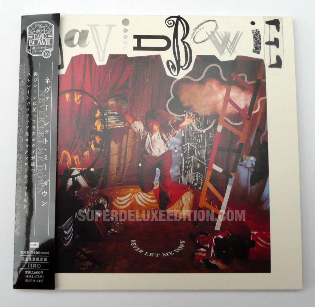 David Bowie / Never Let Me Down 2007 Japanese mini-LP CD