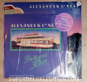 Original Alexander O'Neal LP with bonus remix album
