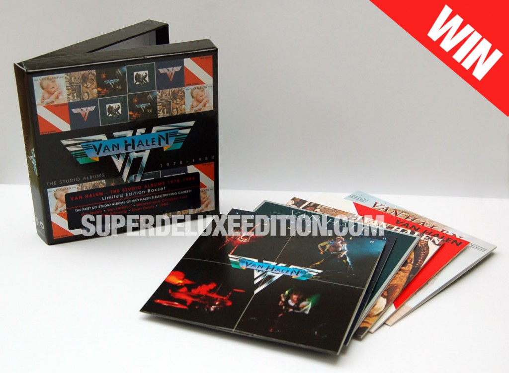 WIN! Van Halen / Studio Albums 1978-1984 limited edition box set