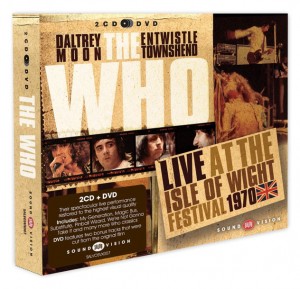 The Who live at the Isle Of Wight Festival 1970 2CD+DVD