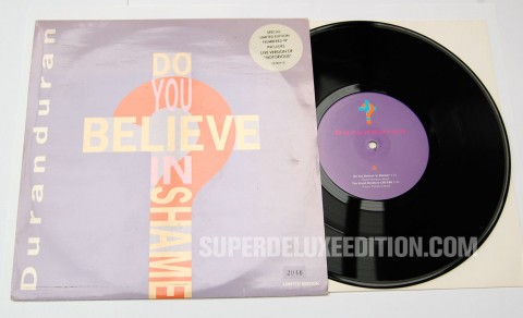 Second Hand News / August 2013: Duran Duran / Do You Believe In Shame 10"
