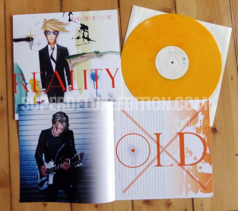 FIRST PICTURES: David Bowie / Reality coloured vinyl