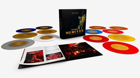 Freddie Mercury / Messenger Of The Gods: The Singles 7" vinyl box