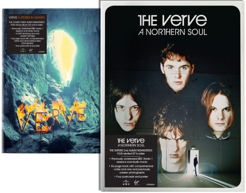 The Verve / A Northern Soul and A Storm in Heaven super deluxe edition box sets