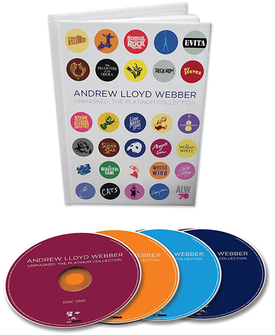 Andrew Lloyd Webber / Unmasked: The Platinum Collection / 4CD set