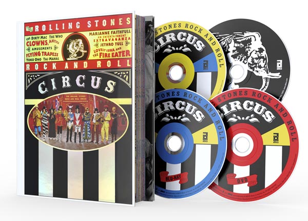 Rolling Stones / Rock and Roll Circus four-disc box and 3LP vinyl Rolling Stones / Rock and Roll Circus four-disc box and 3LP vinyl
