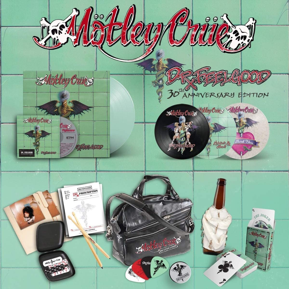 Mötley Crüe / Dr Feelgood 30th anniversary box set 